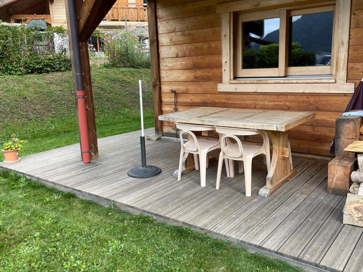 Studio 1 Piece Situe Dans Un Chalet Beaufort  Bagian luar foto